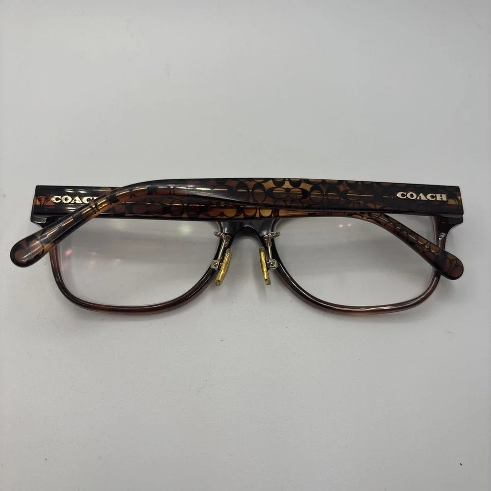 COACH HC6208F 5741 Caramel Tortoise Eyeglasses Frame 55-18-140mm #255